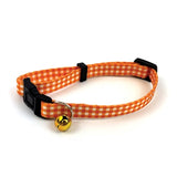 Happy pet tabby patch collar cat diamond orange