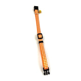Happy pet tabby patch collar cat diamond orange