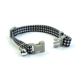 Happy pet tabby patch collar cat diamond black