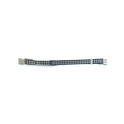 Happy pet tabby patch collar cat diamond black
