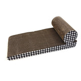 Happy Pet Tabby Patch Scratching Mat Chaise Lounge Karton
