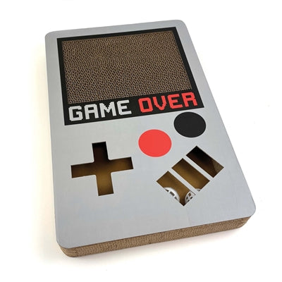 Happy Pet Tabby Patch Scratching Mat Gameboy Karton