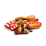 Happy pet tabby patch fast food with catnip assorted