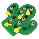 Happy Pet Tabby Patch Cactus Puzzle Intelligence Toy