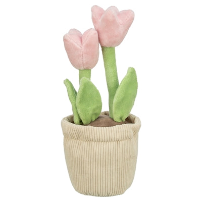 Trixie tulip in pot plush