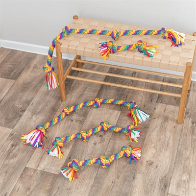 Trixie rainbow floss rope