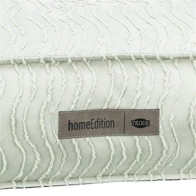Trixie dog cushion marley wave sage green