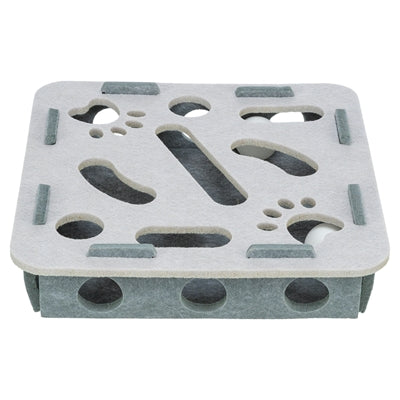 Trixie hole-n-roll felt box grey