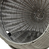 Trixie Cat Basket Amalia Round Polyrattan Grey