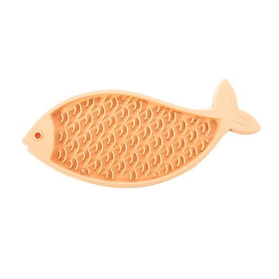 Martin lick mat fish silicone yellow