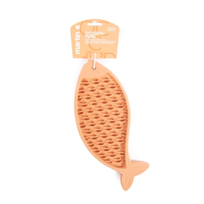 Martin lick mat fish silicone yellow