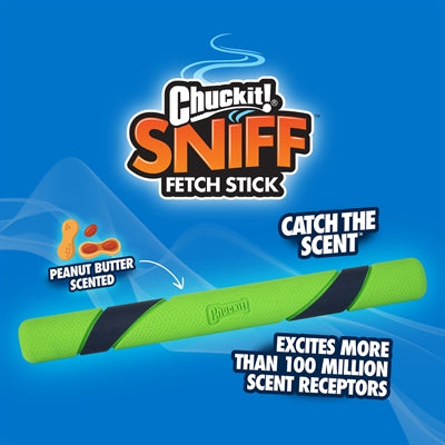Chuckit Sniff Fetch Stick Peanut Butter Scent
