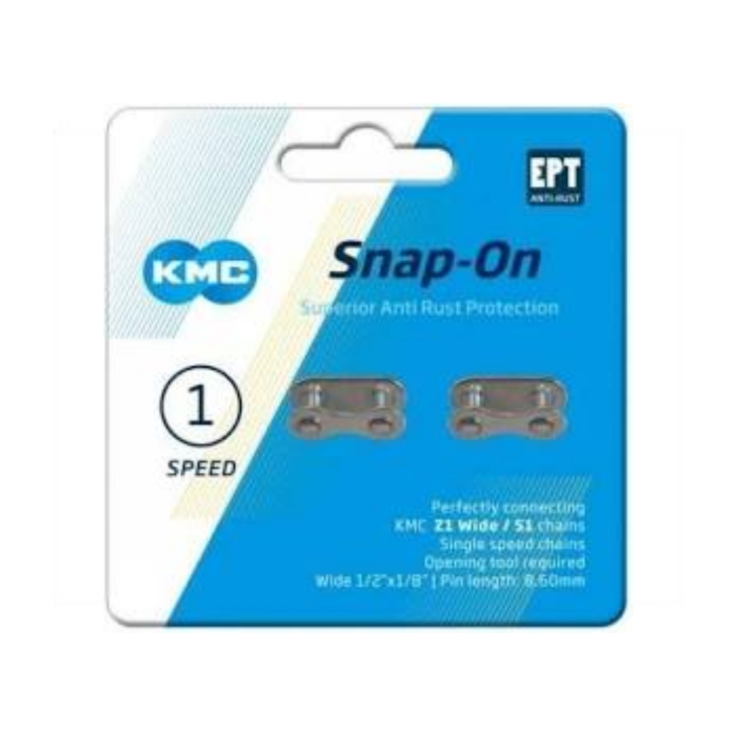 Interrupteur de chaîne KMC - Snap -on - 1 8 - 8,60 mm - Argent