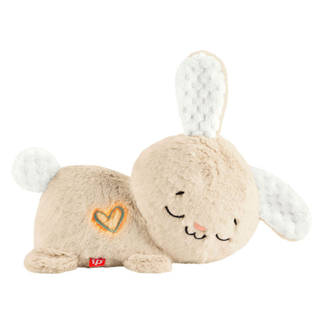 Coelhinho calmante da Fisher Price - brinquedo fofinho com música, luzes e movimento