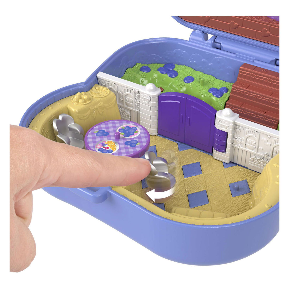 Polly pocket compactset beren en bosbessen