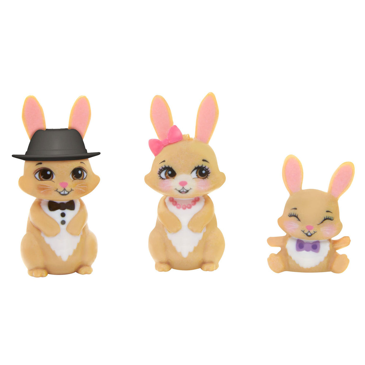 Mattel Enchantimals Rabbits Familia