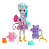 Mattel Enchantimals Dragon Familie