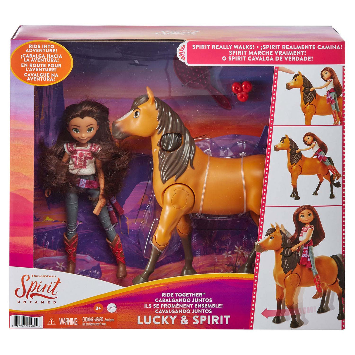 Mattel Spirit Indistend Riding Together Lucky Spirit