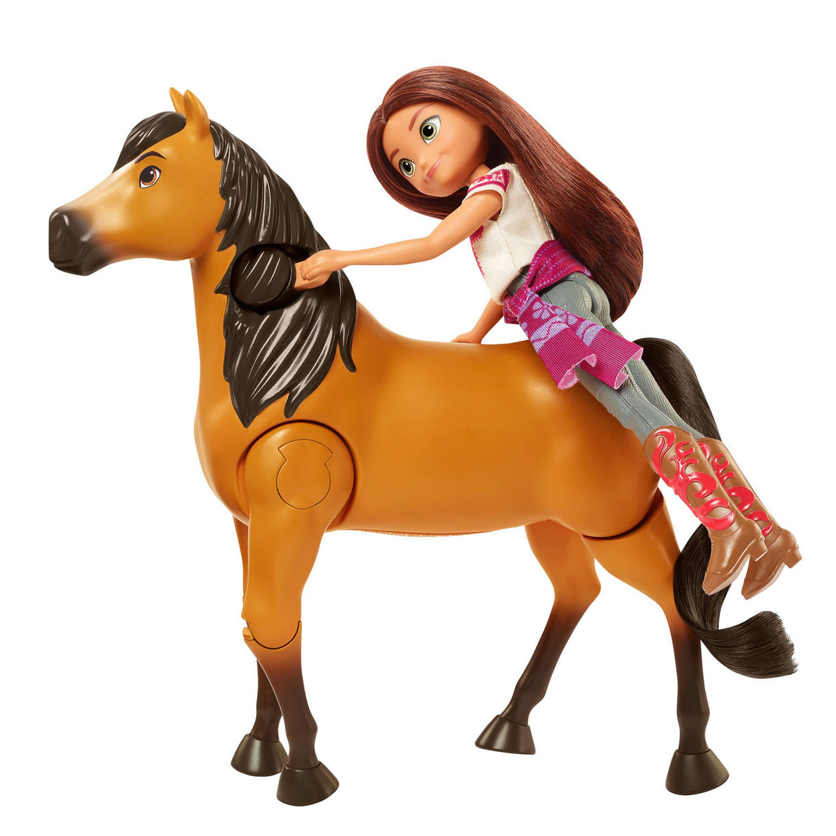 Espíritu de mattel ñada cabalgando juntos espíritu afortunado