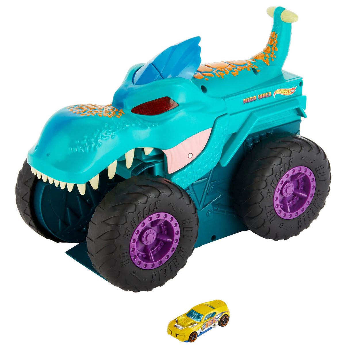 Hot Wheels Monster Truck Car Chompin' Mega-Wrex