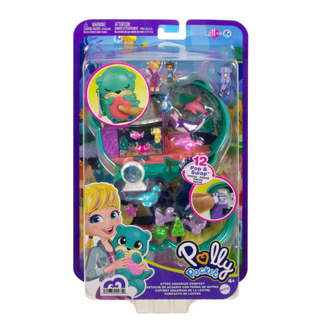 Mattel Polly Pocket Pocket World World wydry Aquarium