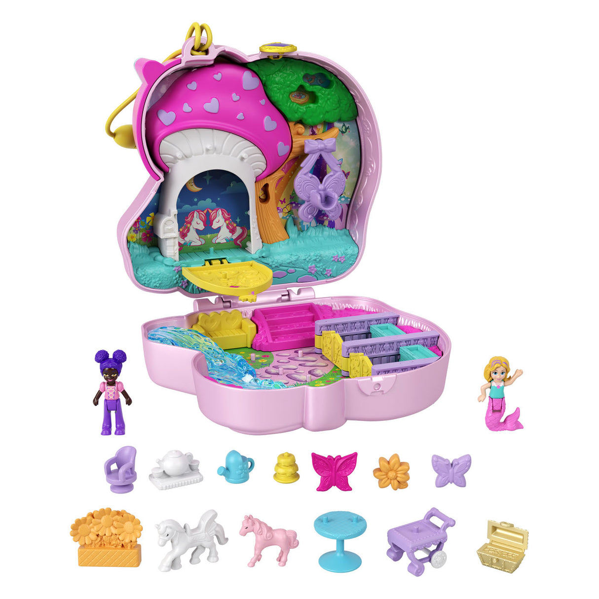 Mattel Polly Pocket Pocket Tea Uniicorn Party