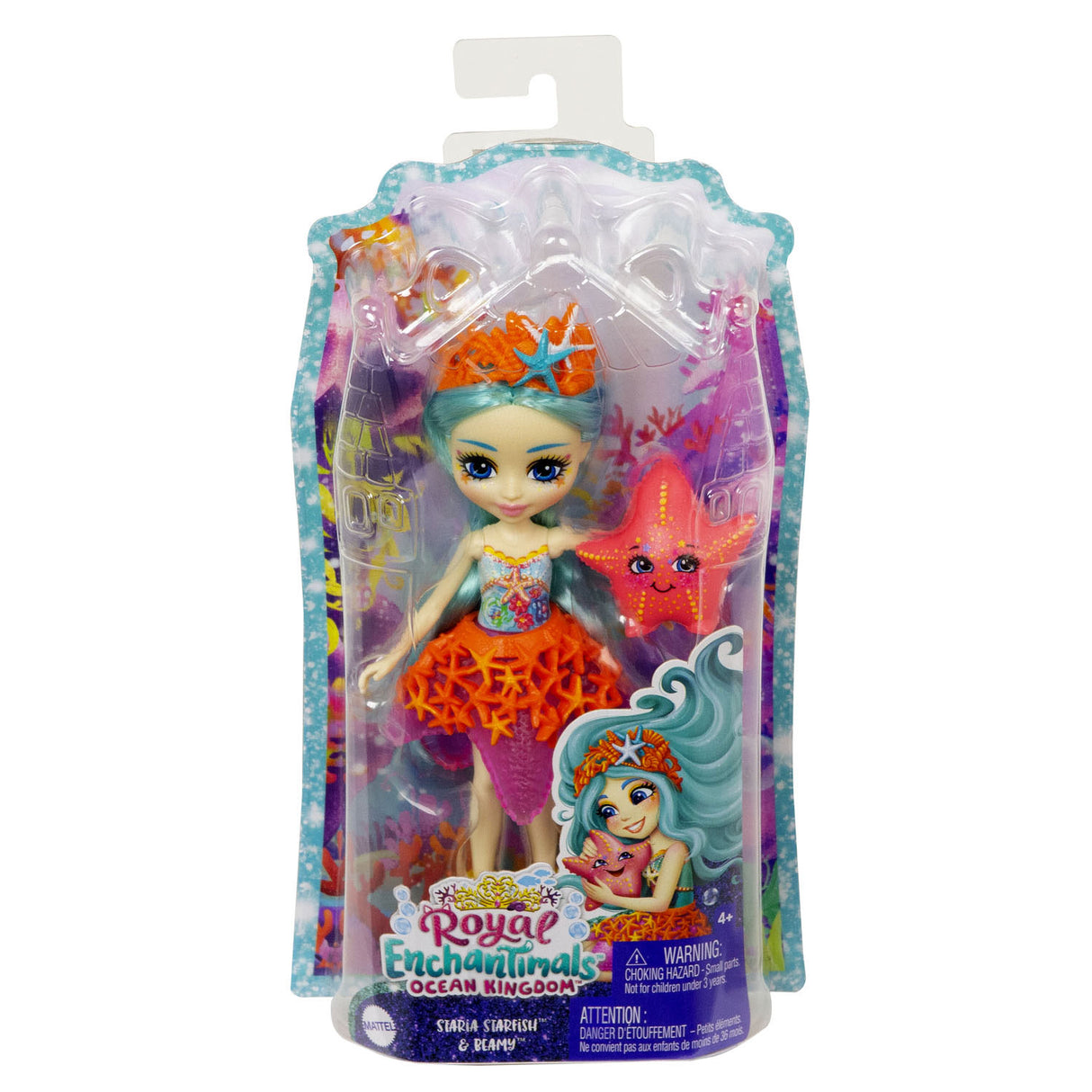 Mattel Enchantimals Ocean Kingdom Staria Starfish Beamy