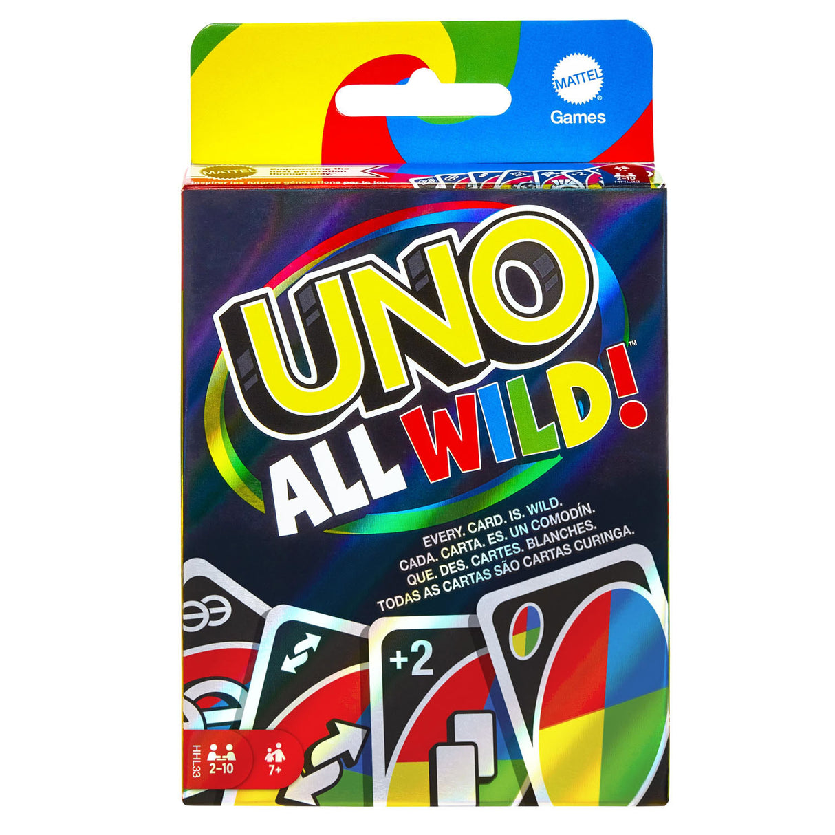 Mattel uno all Wild Card Spill