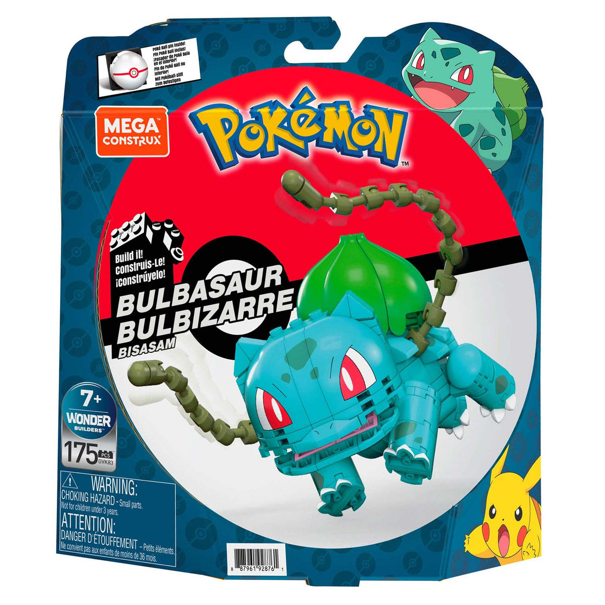 Pokémon Mega Construux Bouwset Bulbasaur