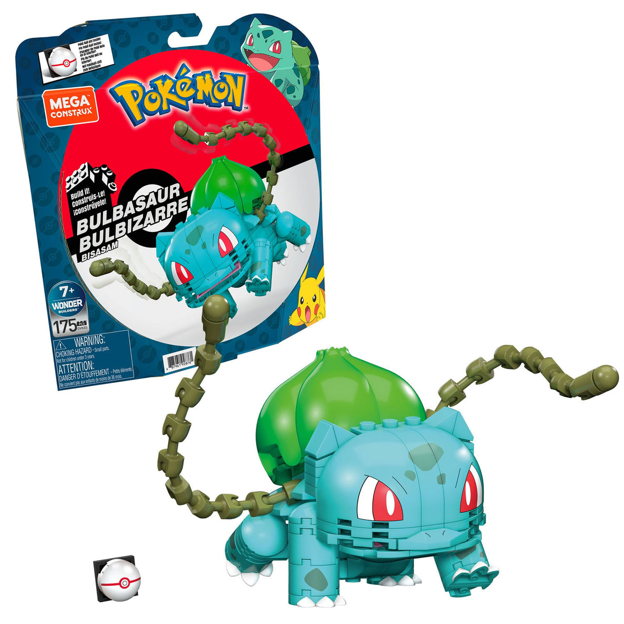 Pokémon Mega Construux Bouwset Bulbasaur