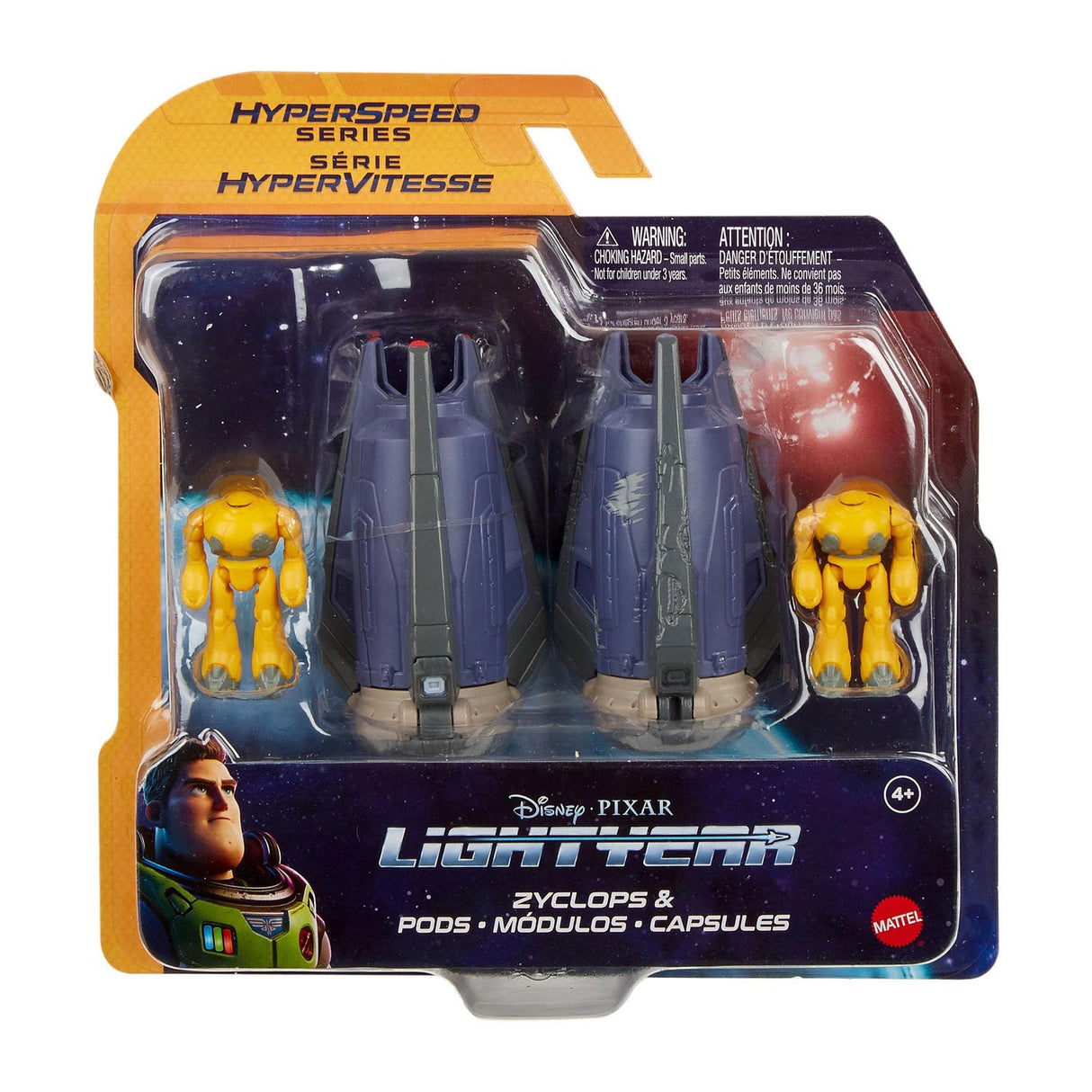 Mattel Lightyear Flight Cyclops Enemy Fighter Plane