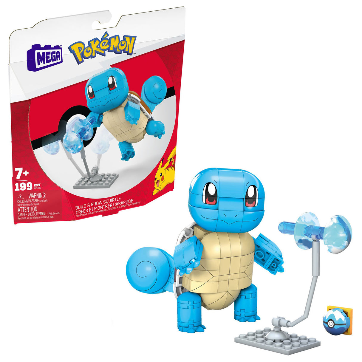 Mattel Mega Construx Pokémon Bouwset - Squirtle