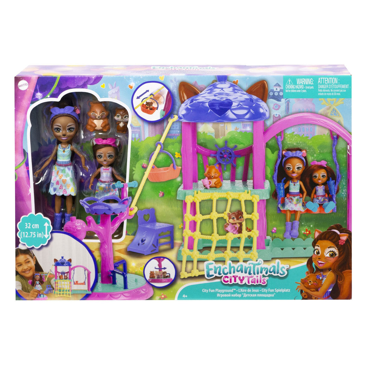 Mattel Enchantimals set Urban Playground