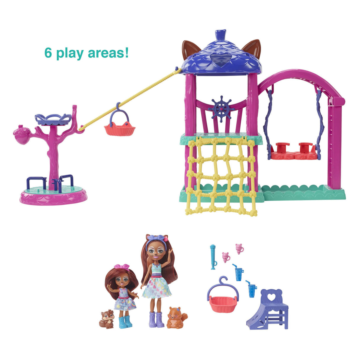 Mattel Enchantimals set Urban Playground