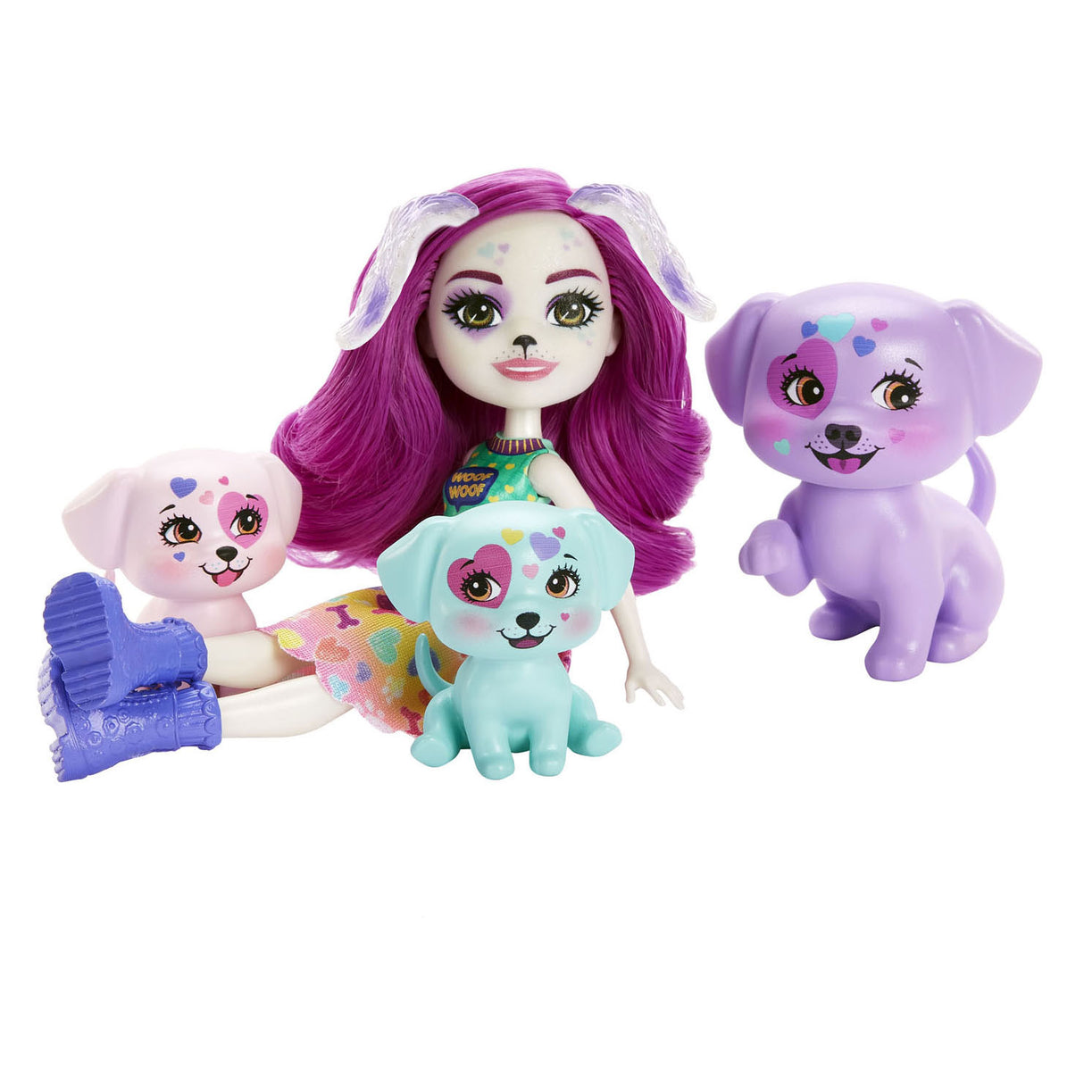 Mattel Enchantimals City Tails Pop se zvířecími přáteli