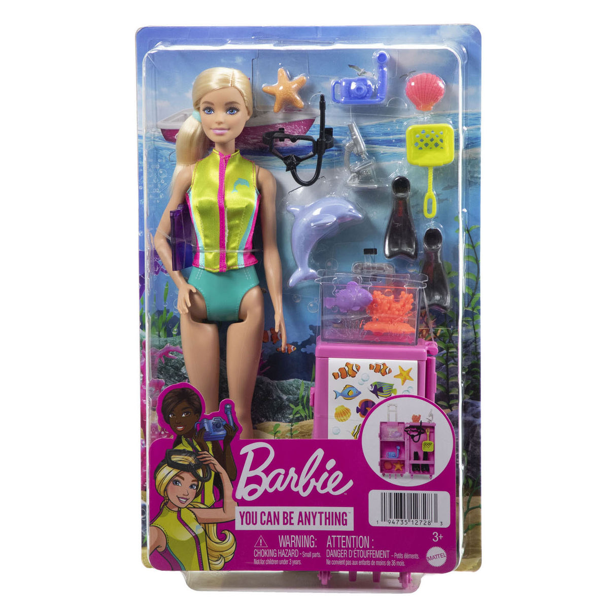 Mattel Marine Biologology Play Set