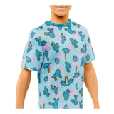 Mattel Ken Fashionista Pop Blauw Shirt