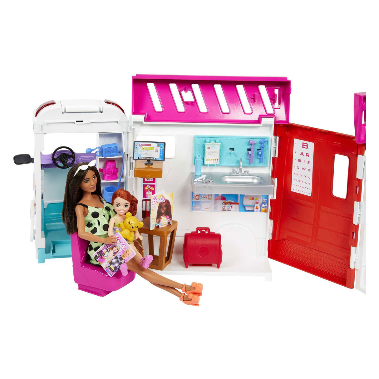 Mattel Ambulance Clinic Play Set