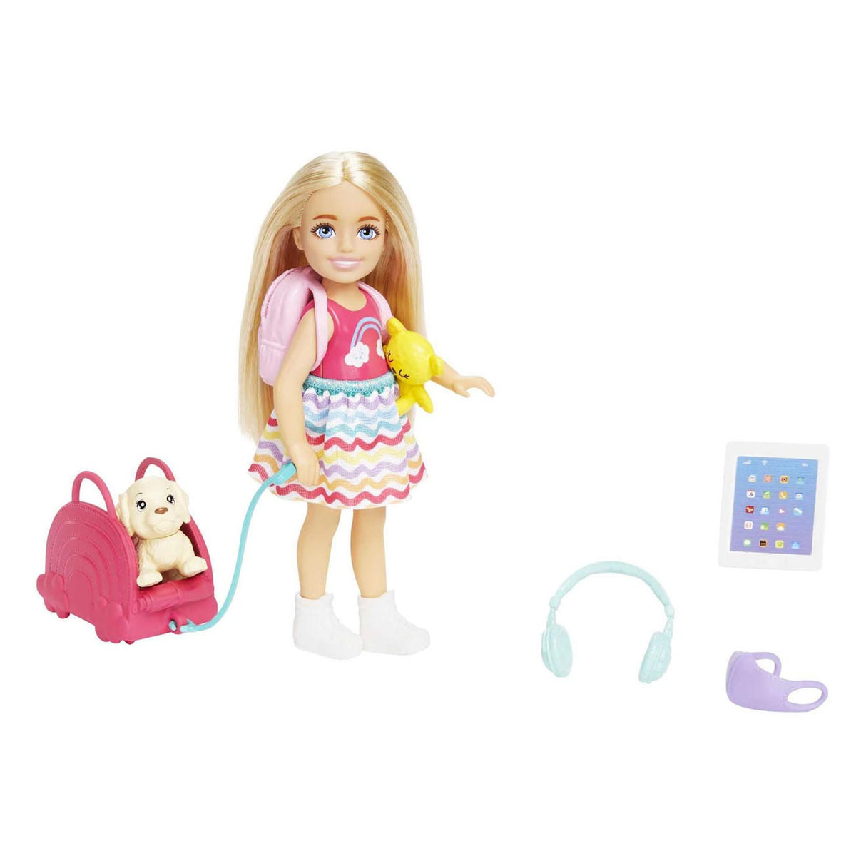 Mattel Chelsea Pop Travel Play Set