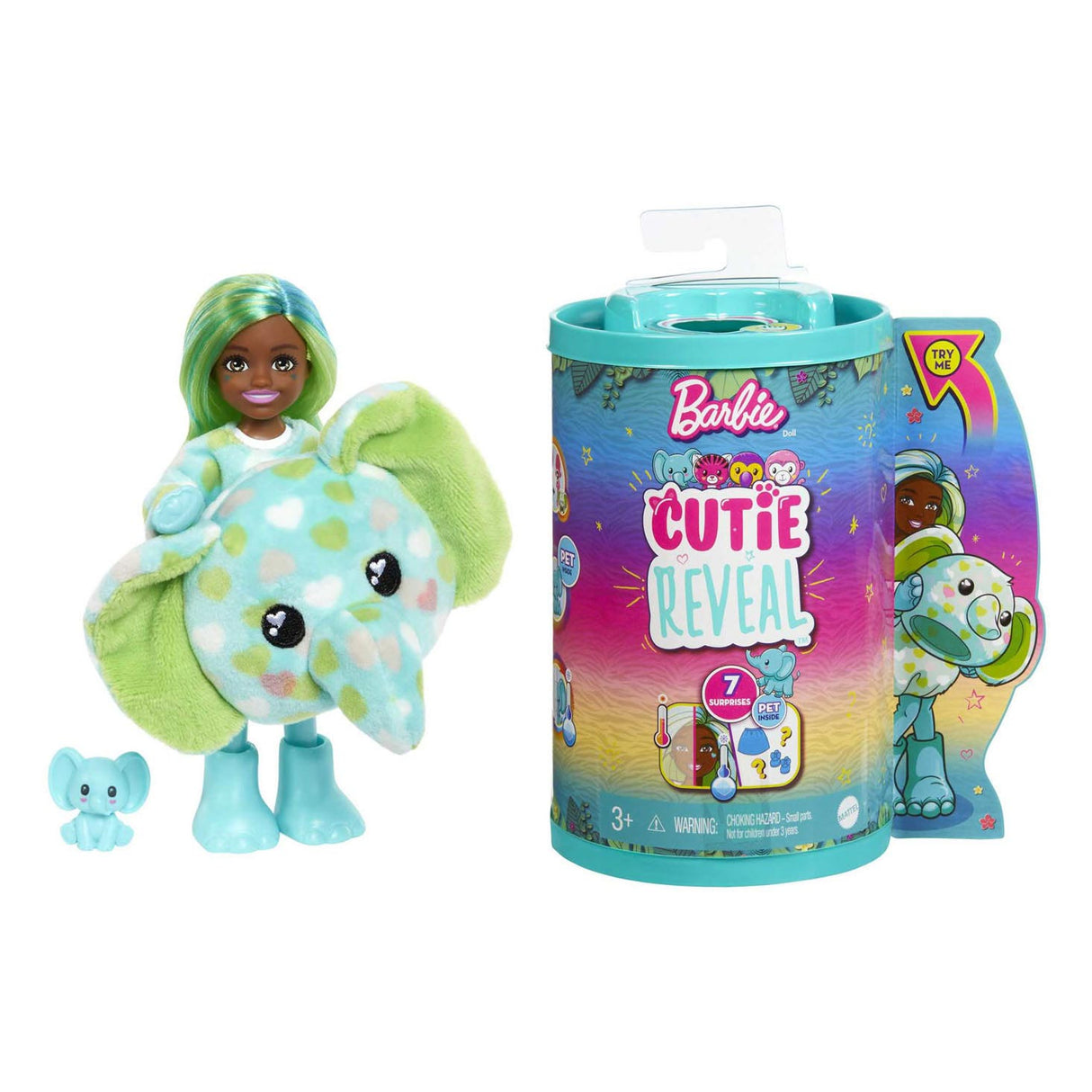 Mattel Cutie revela la serie Pop Chelsea elefante