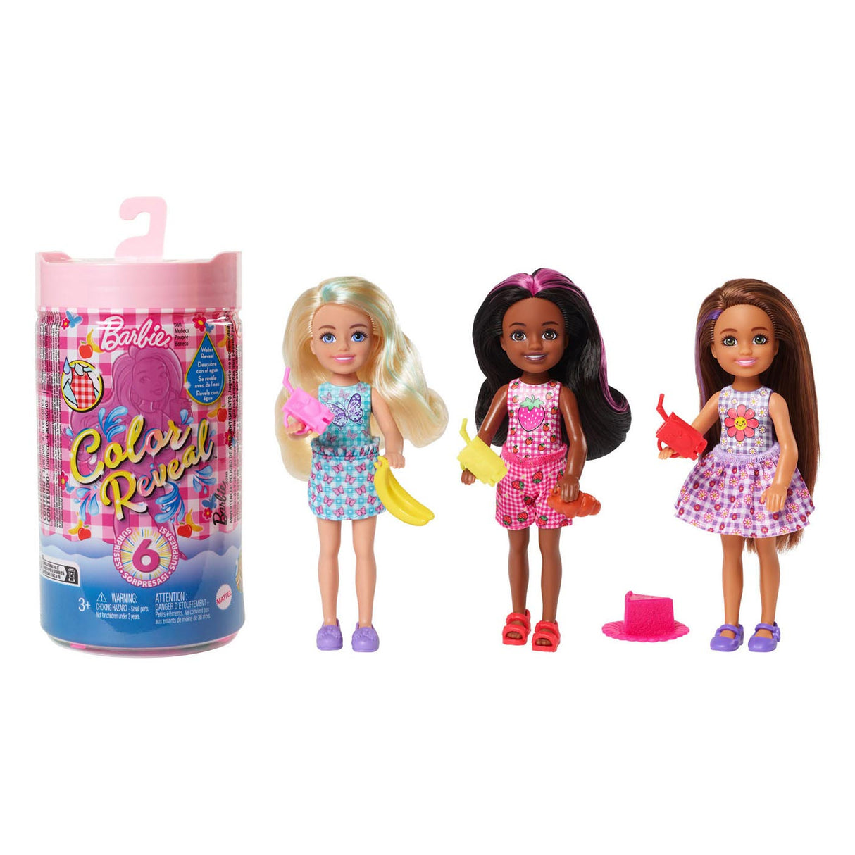 Mattel Color Odhalte Chelsea Pop Picnic Series