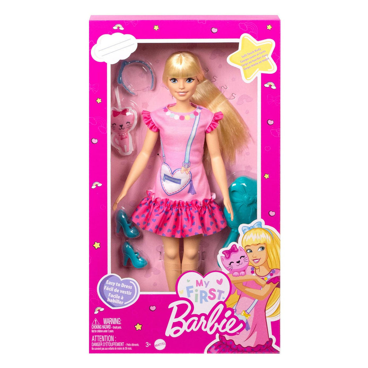 Mattel, mój pierwszy blondyn z kotkiem