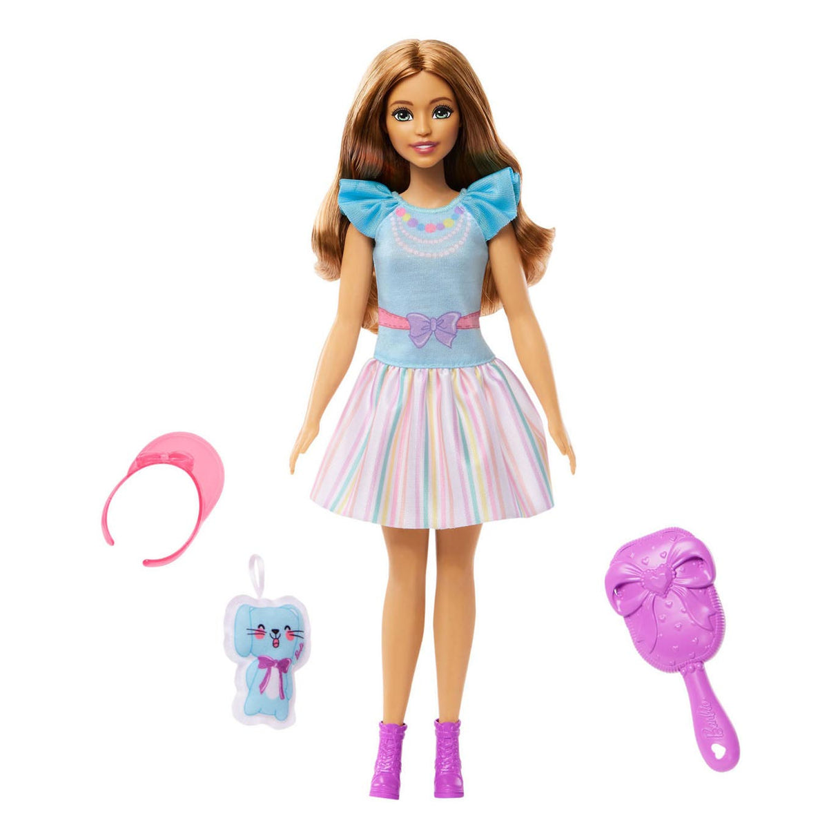 Mattel min første brunette med kattunge