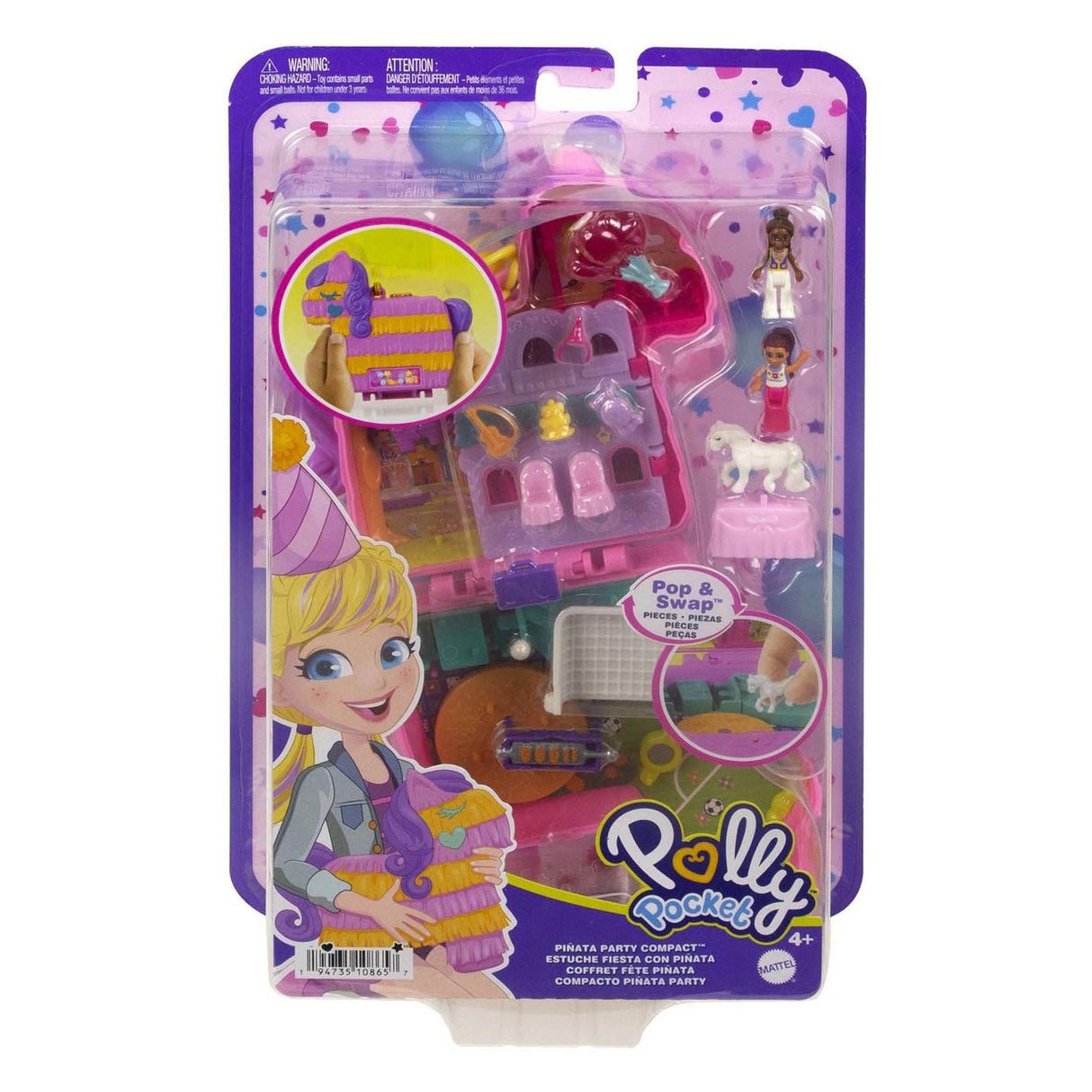 Ensemble de jeux de poche Mattel Polly Pocket