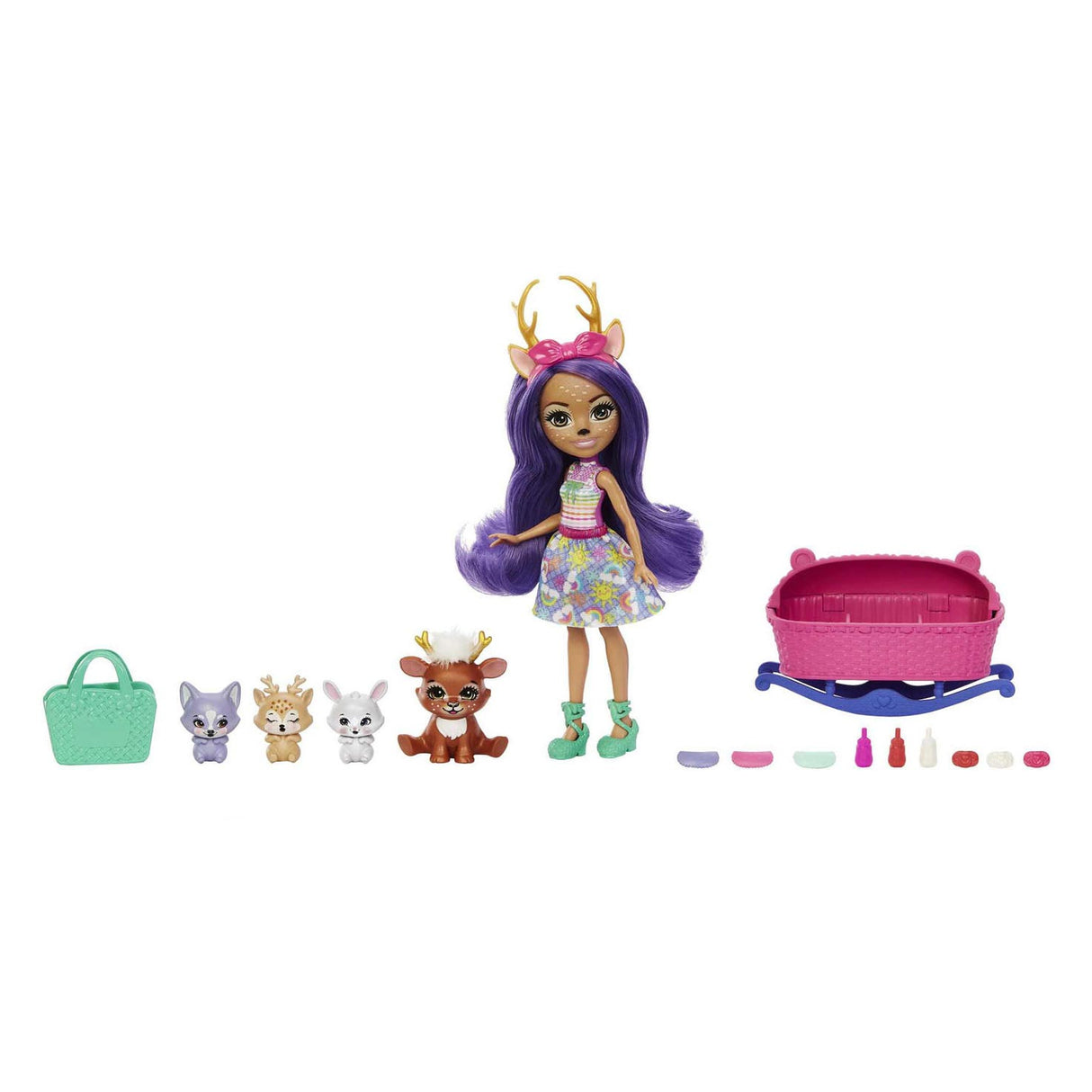 Mattel Enchantimals Baby Best Friends Pop Danessa Deer e Sprint