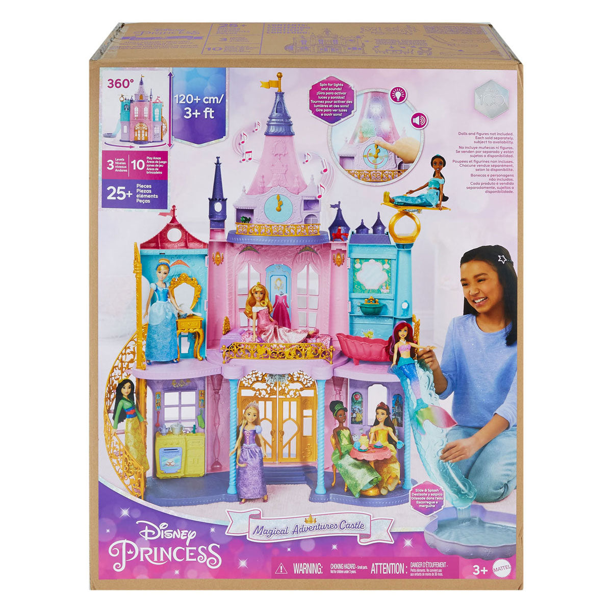 Mattel Prinses Magische Avonturen Kasteel Poppenhuis