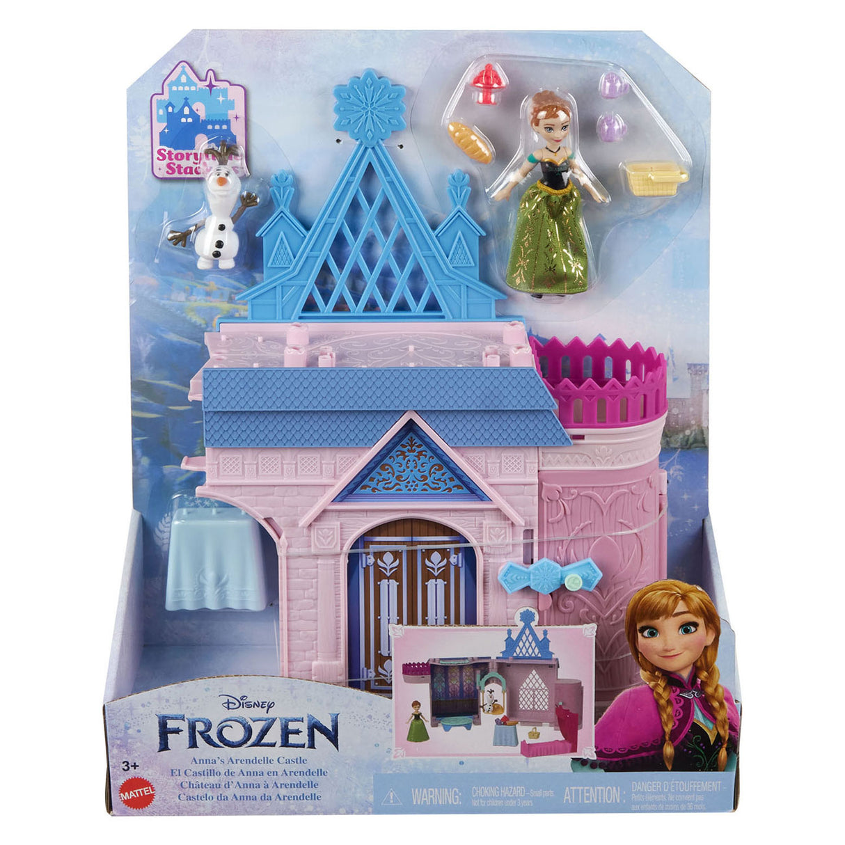 Mattel Frozen Staperstackers Anna's Castle v Arendelle Speeltet