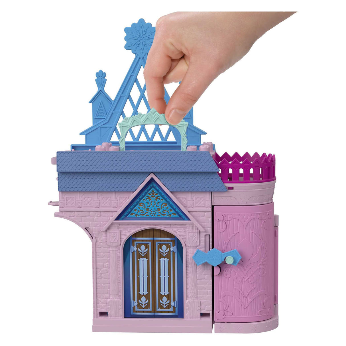 Mattel frozen verhaalstapelaars anna's kasteel in arendelle speelset