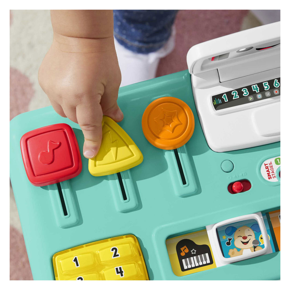 Fisher Price Learning Pleasure Mix und Leder -DJ -Tisch