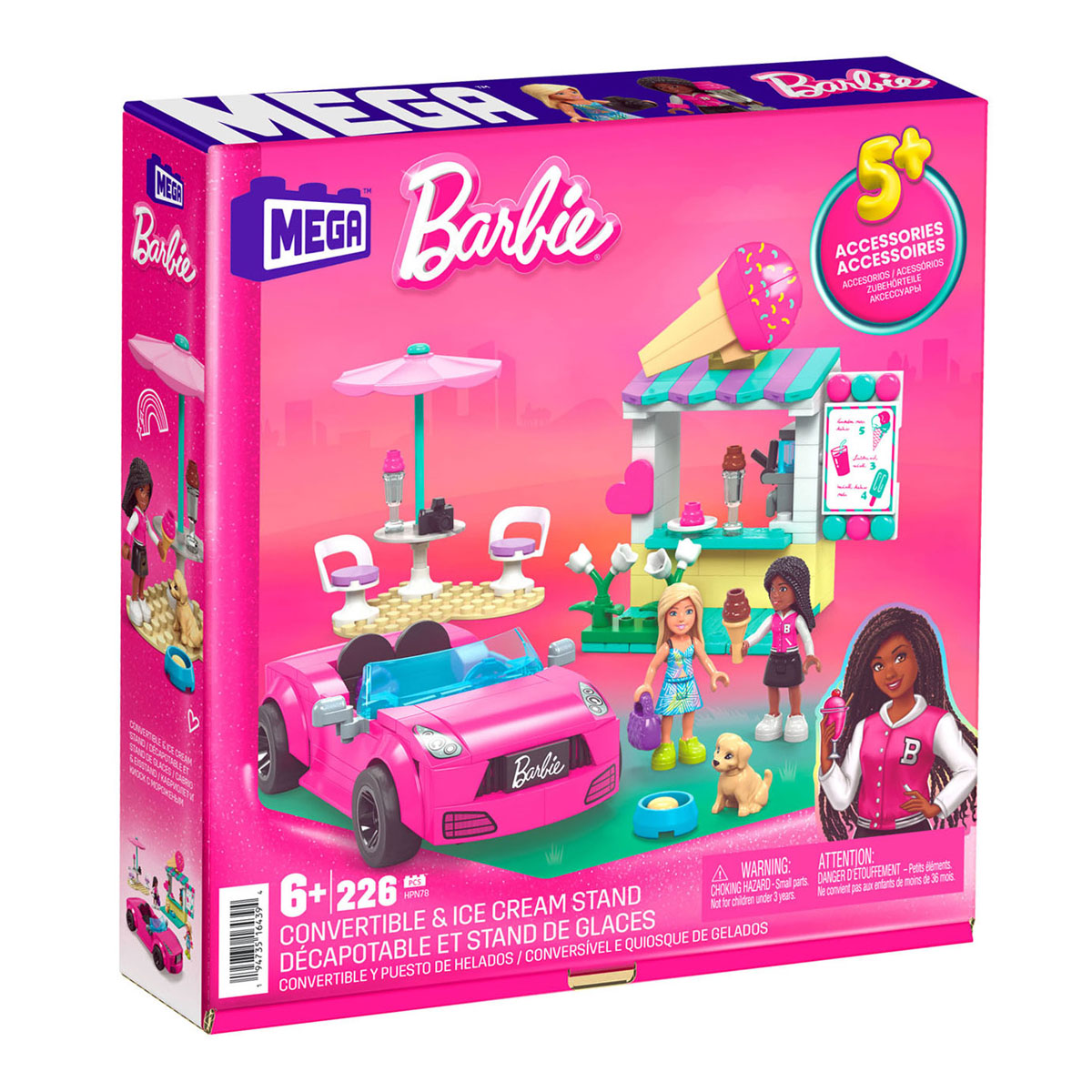 Mattel Mega Ijskraam Bouwset, 226dlg.